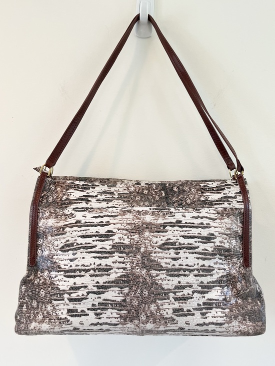 Handbags - Hobo Bantam Lizard Print Satchel